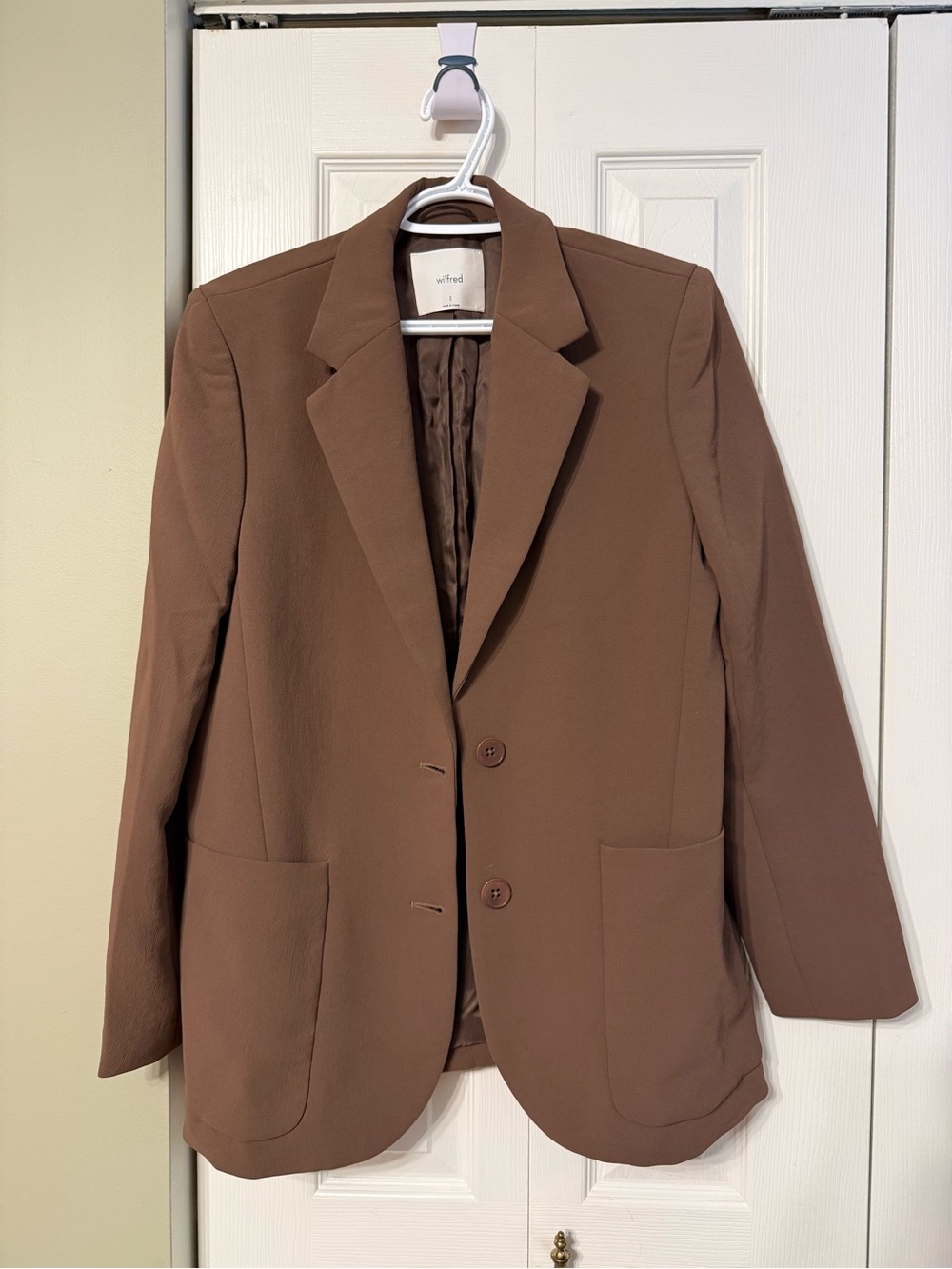 Oversized Brown Blazer - Wilfred